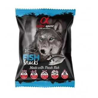  ALPHA SPIRIT DOG SNACKS  with Fish 50g